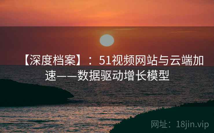 【深度档案】:51视频网站与云端加速——数据驱动增长模型