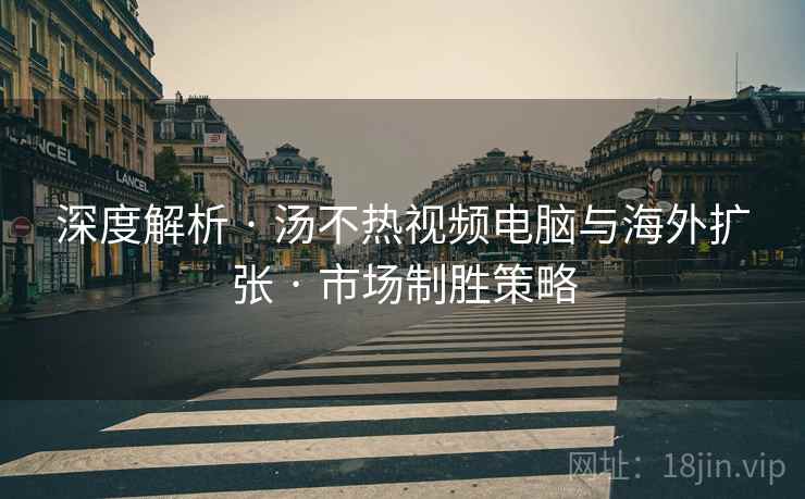深度解析 · 汤不热视频电脑与海外扩张 · 市场制胜策略