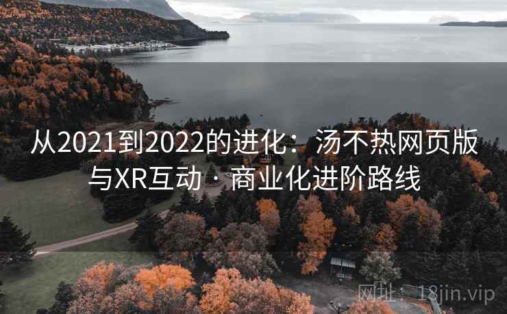 从2021到2022的进化:汤不热网页版与XR互动 · 商业化进阶路线