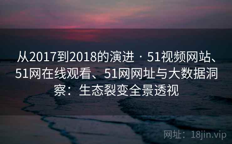 从2017到2018的演进 · 51视频网站、51网在线观看、51网网址与大数据洞察:生态裂变全景透视